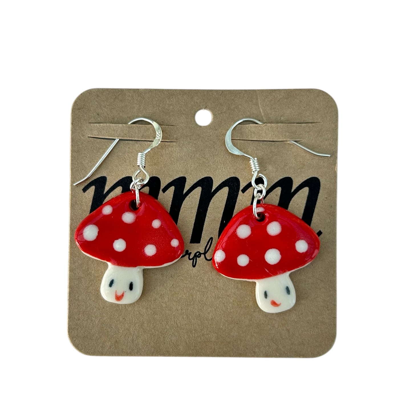 Toadstool Earrings