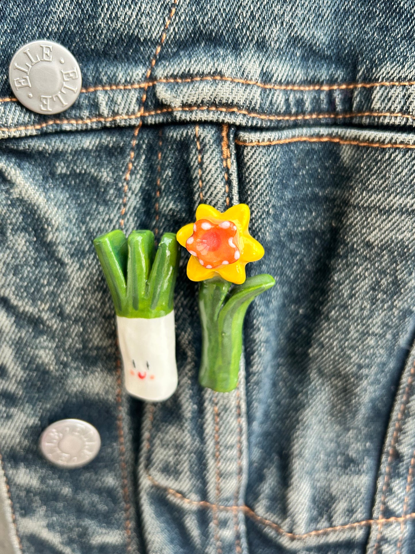 Daffodil Badge.St David’s Day.Welsh Badge